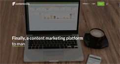 Desktop Screenshot of contentools.com